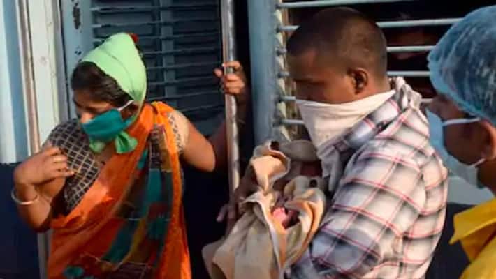 two women migrant workers give birth on Shramik trains in lockdown kpt two women migrant workers give birth on Shramik trains in lockdown kpt