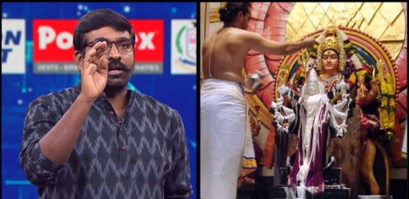 Vijay sethupathi Fans Spread Crazy Mohan video Regarding God Issue