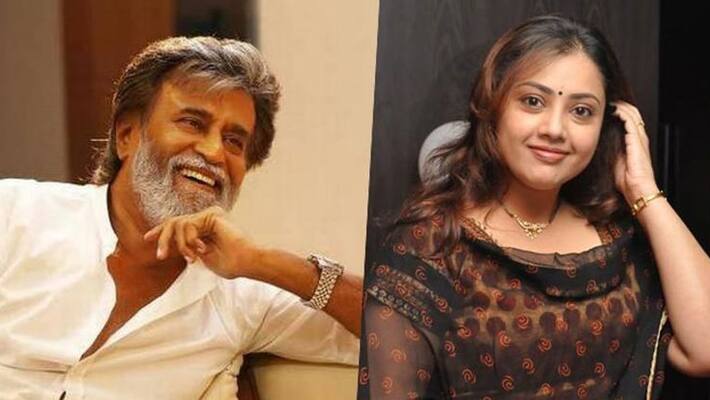 Super Star Rajinikanth Kidding Meena at anbulla Rajinikanth Shooting Days Super Star Rajinikanth Kidding Meena at anbulla Rajinikanth Shooting Days
