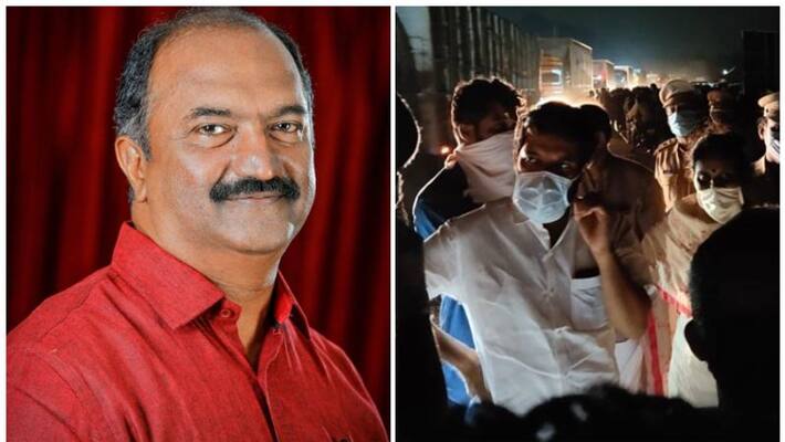 kn balagopal against opposition in keralites return from other states issue kn balagopal against opposition in keralites return from other states issue