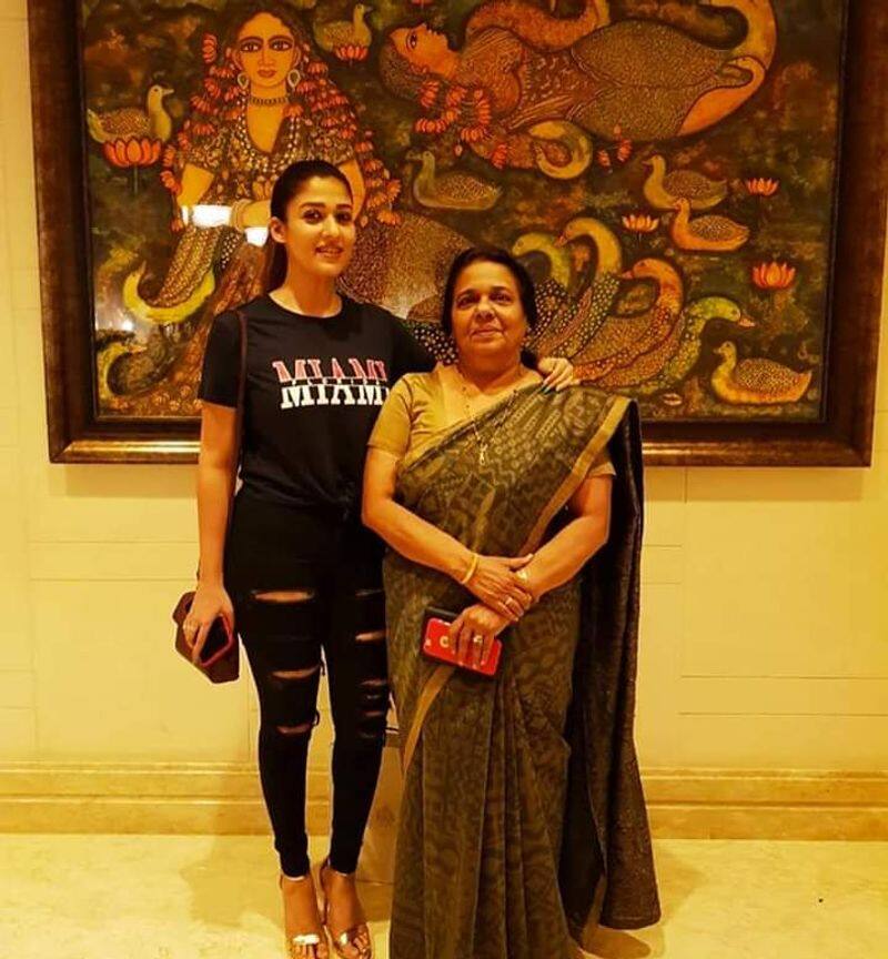 nayanthara say mothers day wishers for her mother with rare photo