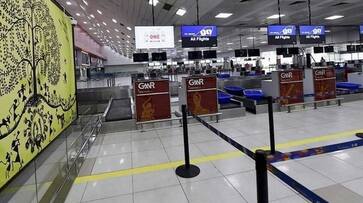 Delhi airport uses ultraviolet disinfection technology to fight coronavirus Delhi airport uses ultraviolet disinfection technology to fight coronavirus