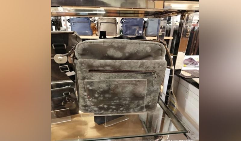 One reason could be due to the increase in humidity assuming that the air-conditioner has been turned off and the lack of handling of the products that has allowed the mould to accumulate.
