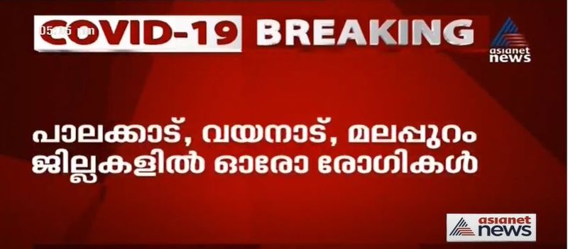 പാലക്കാട്, മലപ്പുറം, വയനാട് ജില്ലകളിലുള്ള ഓരോരുത്തര്ക്കുമാണ് രോഗം സ്ഥിരീകരിച്ചത്