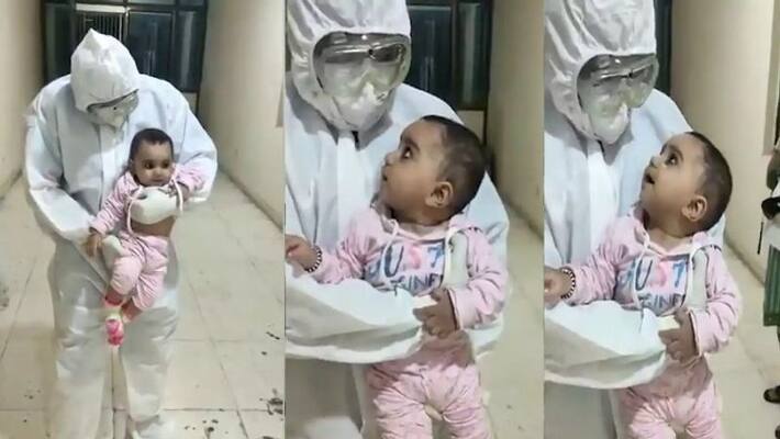 six month old baby recovered successfully in gujarat six month old baby recovered successfully in gujarat