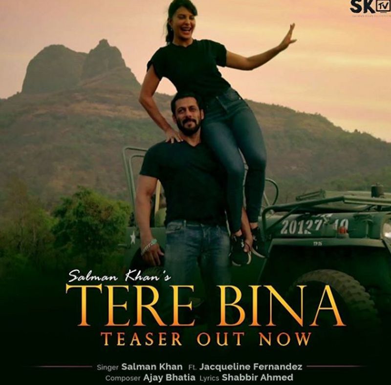 The video features Salman and Jacqueline Fernandez, who is also quarantining with him at the farmhouse, being in touch with nature.
