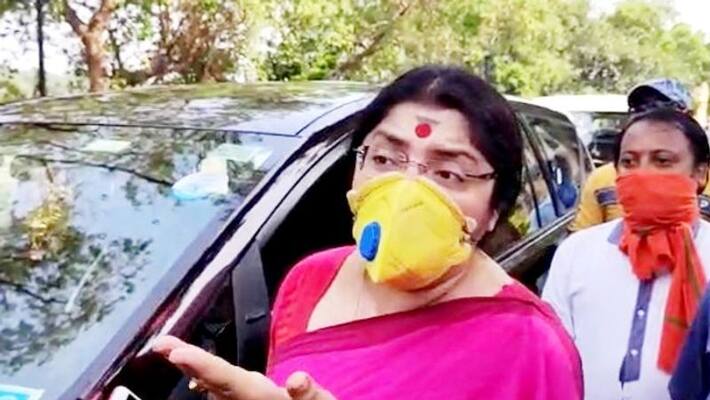 bjp mp locket chatterjee got corona positive bjp mp locket chatterjee got corona positive