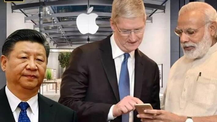Apple plans to shift 20% of production capacity from China to India Apple plans to shift 20% of production capacity from China to India