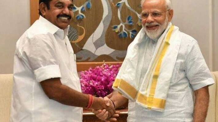 Modi invited Edappadi palanisamy alone ..! 10 minute meeting Modi invited Edappadi palanisamy alone ..! 10 minute meeting