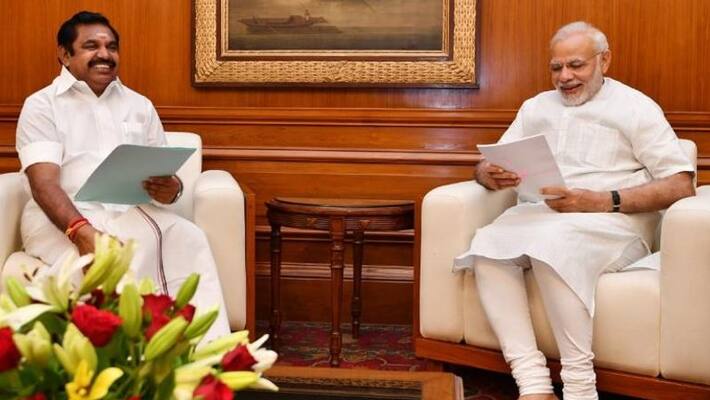 Pm modi greets cm edapadi palanisamy on his birthday Pm modi greets cm edapadi palanisamy on his birthday