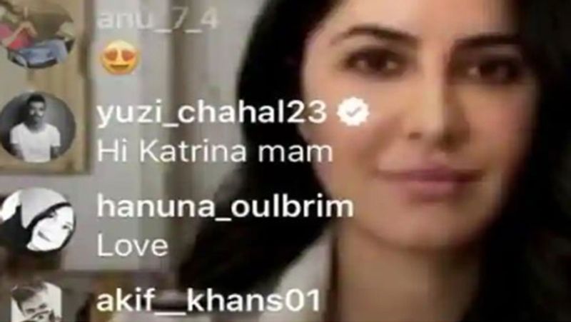 Yajuvendra Chahal has a crush on Katrina Kaif, Commented in the actress's live chat kpu