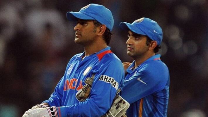 Gautam Gambhir Says he Witnessed MS Dhoni lose his cool Gautam Gambhir Says he Witnessed MS Dhoni lose his cool