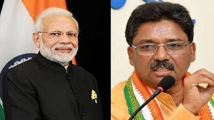Bjp slams congress for their Basmasura statement on Modi akb Bjp slams congress for their Basmasura statement on Modi akb