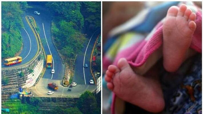Migrant woman travelling to UP in truck gives birth on roadside Migrant woman travelling to UP in truck gives birth on roadside