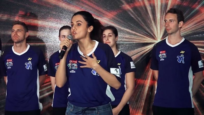 If you scroll down Mathias’ timeline on his Instagram account, you will see him chilling with Taapsee’s sister Shagun Pannu at a restaurant with other friends.
