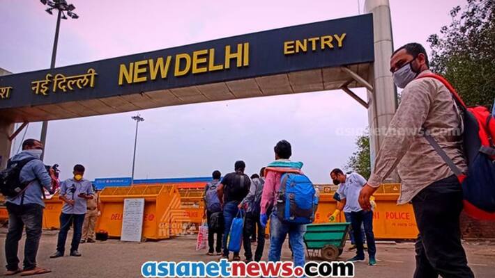 Covid 19 Lock Down first train from Delhi to Kerala with passengers Covid 19 Lock Down first train from Delhi to Kerala with passengers