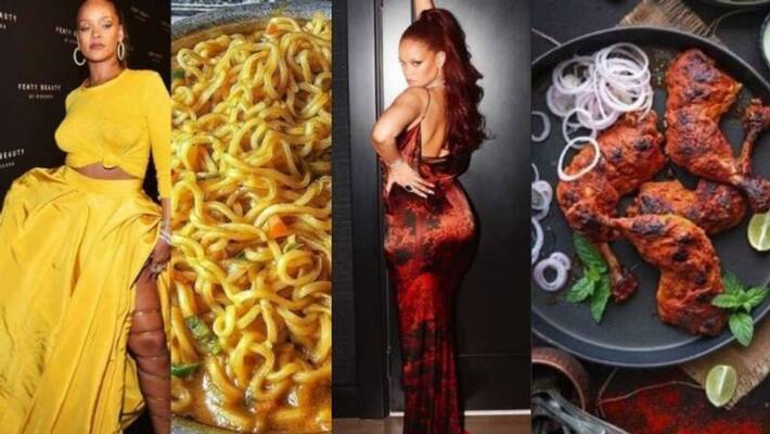 Rihanna s iconic looks and Indian food is a hit Rihanna s iconic looks and Indian food is a hit