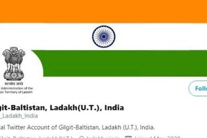 Fact  Check: Ladakhs Twitter handle changed to Gilgit-Baltistan ladakh