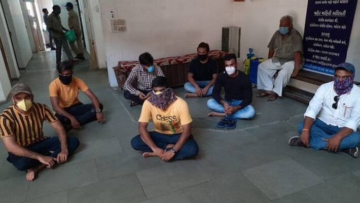 bjp ward president among eight arrested for birthday party bjp ward president among eight arrested for birthday party
