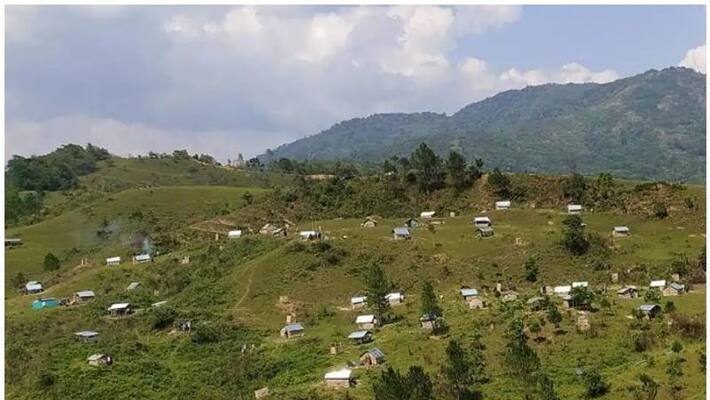 bamboo huts in manipur for quarantine centers bamboo huts in manipur for quarantine centers