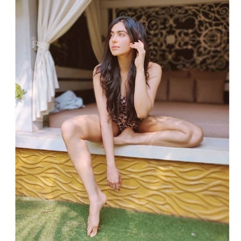 Adah Sharma Sets The Temperature Soaring in Bikini