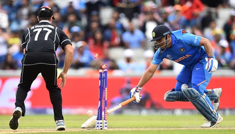 In that World Cup 2019 semi-final against New Zealand, Dhoni was run out and with that India's hopes of a win faded away.