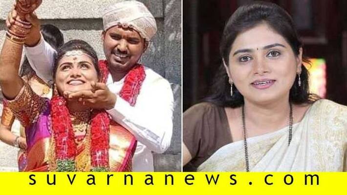 Colors super magalu janaki fame Supriya ties knot amid lockdown in Chitradurga Colors super magalu janaki fame Supriya ties knot amid lockdown in Chitradurga