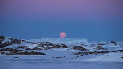 Long night ahead Antarctica goes dark for four months as Sun sets gcw