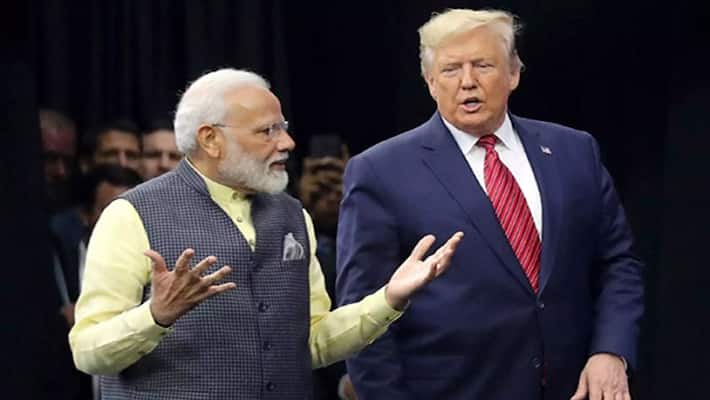 US President Modi cut his neck while working with India. That's what Trump did. !! US President Modi cut his neck while working with India. That's what Trump did. !!