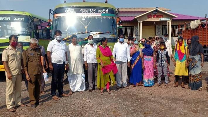 KSRTC Has Increased ticket price to Labors in Yadgir district KSRTC Has Increased ticket price to Labors in Yadgir district