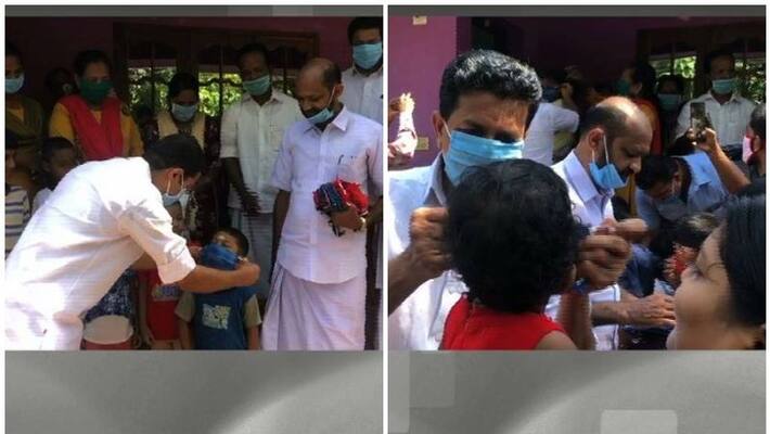 lockdown violation case against congress mla for mask distribution in kalady lockdown violation case against congress mla for mask distribution in kalady