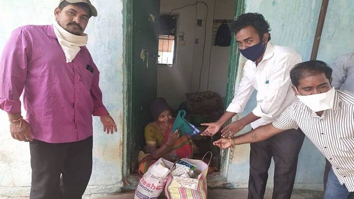 Old Age Woman Got Medicine, food grain After News published KannadaPrabha SuvarnaNews Old Age Woman Got Medicine, food grain After News published KannadaPrabha SuvarnaNews