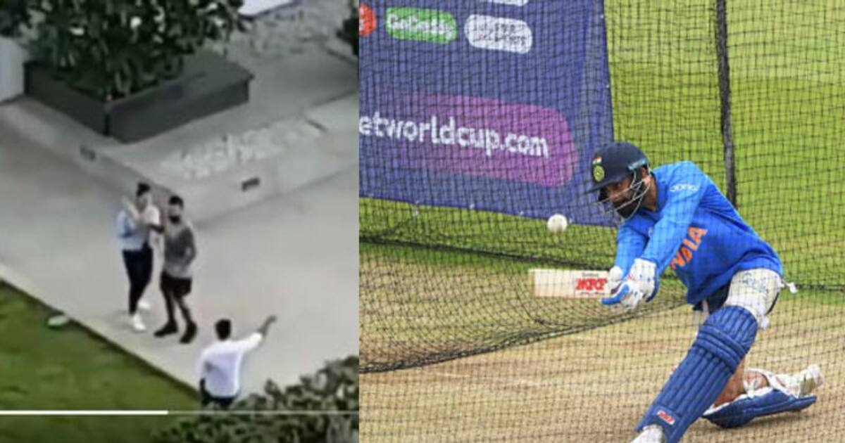 Watch: Anushka Sharma bowls short ball at Virat Kohli; India captain ...