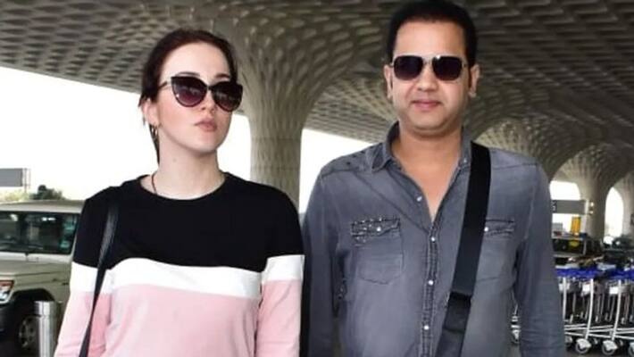 rahul mahajan cook tests cfor corona virus couple in quarantine KPJ rahul mahajan cook tests cfor corona virus couple in quarantine KPJ