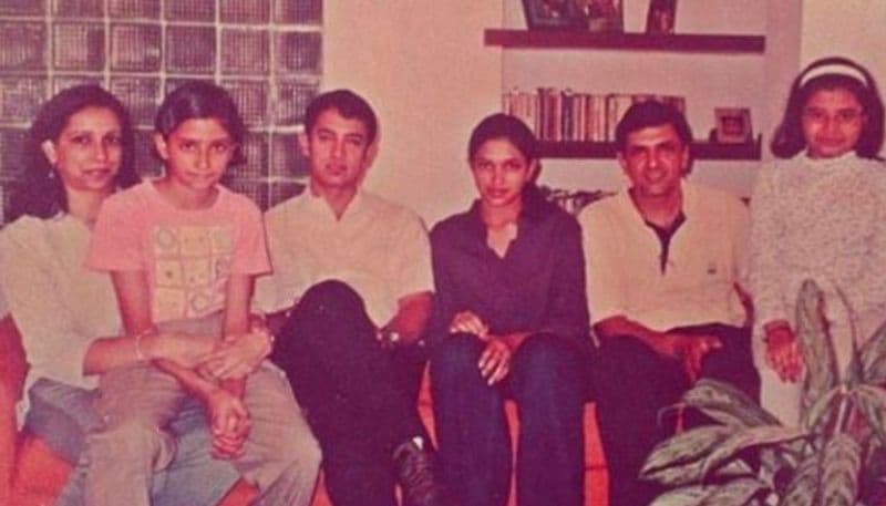 Deepika Padukone on Saturday surprised her fans with a throwback picture of her sitting alongside Aamir Khan.