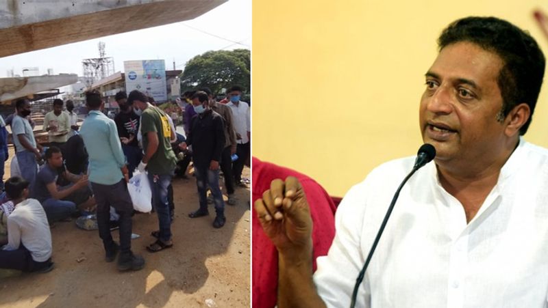 प्रकाश राज ने ट्विटर पर कुछ फोटोज शेयर करने के साथ ही प्रवासी मजदूरों को लेकर दुख जताया है। तस्वीरोम में सड़कों पर मजदूरों की भीड़ उमड़ी नजर आ रही है। कुछ लोग पैदल ही अपने घरों का सफर तय करते नजर आ रहे हैं। 
