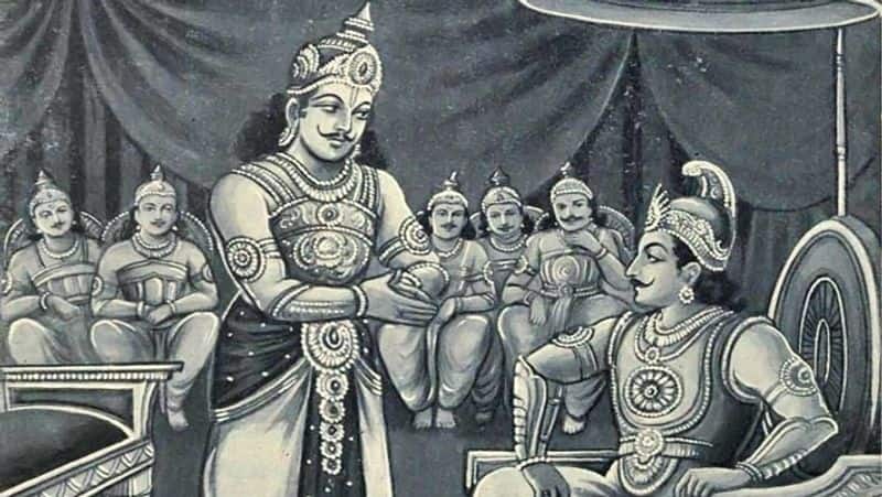 What is the relation between Bhanumathi and Karna in Mahabharatha