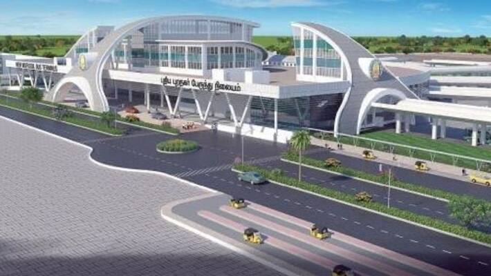 Vandalur near bus station...New map released Vandalur near bus station...New map released