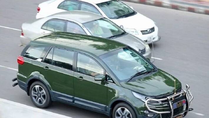 Made in India tata hexa car official joined Bangladesh army vehicle Made in India tata hexa car official joined Bangladesh army vehicle