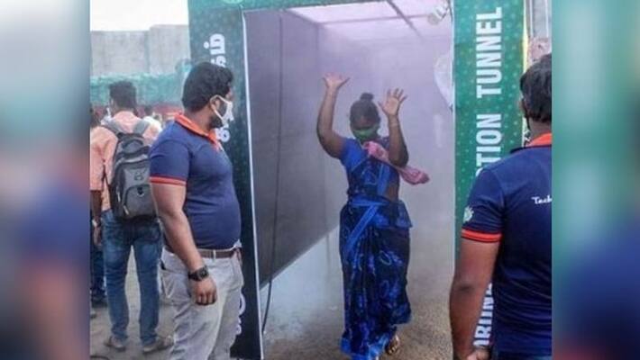 west bengal students created ayurvedic sanitation tunnel for school kpt west bengal students created ayurvedic sanitation tunnel for school kpt