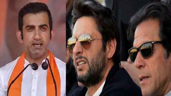 gautam gambhir retaliation to shahid afridi for his statement about indian pm narendra modi gautam gambhir retaliation to shahid afridi for his statement about indian pm narendra modi