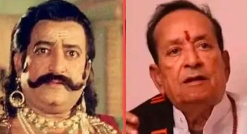 অরবিন্দ ত্রিবেদিঃ রাবণের ভূমিকায় অভিনয় করে দর্শকদের মুগ্ধ করেছিলেন অরবিন্দ ত্রিবেদি।