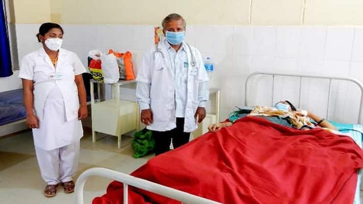 Nine Month Pregnent still Continue Her Work in Hospital in Rattihalli in Haveri District Nine Month Pregnent still Continue Her Work in Hospital in Rattihalli in Haveri District
