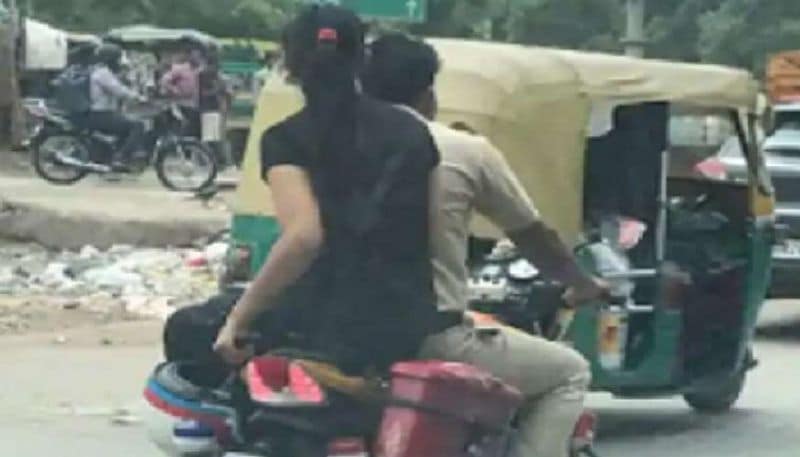 दोपहिया वाहन के बारे में अपवाद स्वरुप इस मामले में छूट दी गई है कि अगर महिला वाहन चलाना नहीं जानती है और वह अपने किसी घर के सदस्य के साथ अपने कार्यस्थल जा रही है तो उसे कार्यपालक मजिस्ट्रेट की अनुमति लेकर दोपहिया वाहन के पीछे बैठना होगा। पीछे बैठी महिला के लिए हेलमेट, मास्क और ग्लव्स पहनना ज़रूरी है।
