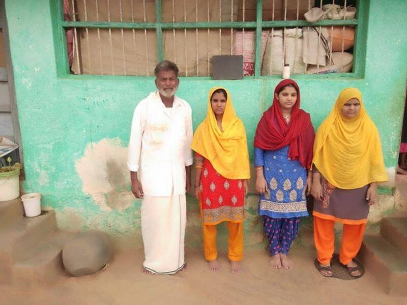 Three children are Orphans due to Coronavirus in Kudligi in Ballari District
