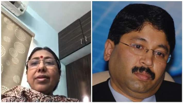Dayanidhimaran apologizes to Reddimalai Srinivasan's granddaughter Dayanidhimaran apologizes to Reddimalai Srinivasan's granddaughter