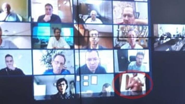 Man Takes Shower During Video Call with Brazilian President vidio viral Man Takes Shower During Video Call with Brazilian President vidio viral