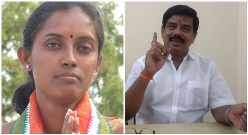 tamil news reader sowdha mani retaliation to congress mp jothimani