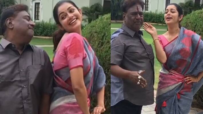 actress chaya singh dance with sivashankar master in manmatharasa song actress chaya singh dance with sivashankar master in manmatharasa song