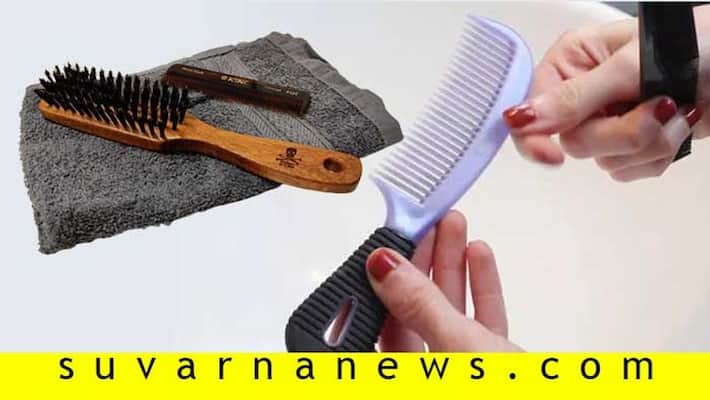 Cleaning comb is part of hygiene must be taken care of Cleaning comb is part of hygiene must be taken care of